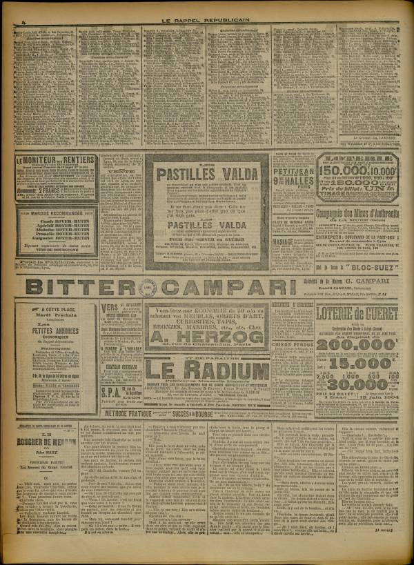 
						Affichage en mode lecture de la page
					