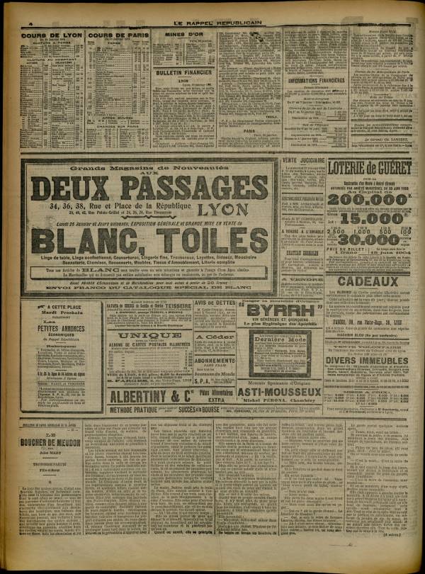 
						Affichage en mode lecture de la page
					