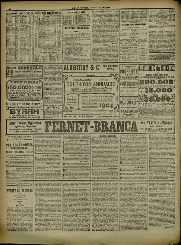 
						Affichage en mode lecture de la page
					