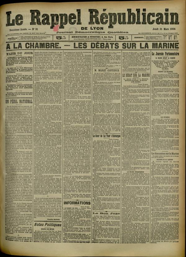 
						Affichage en mode lecture de la page
					