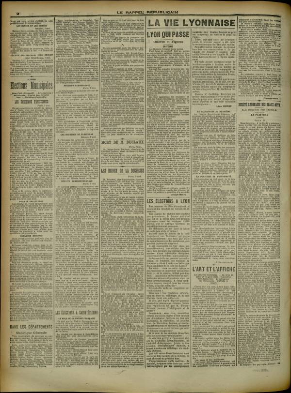 
						Affichage en mode lecture de la page
					