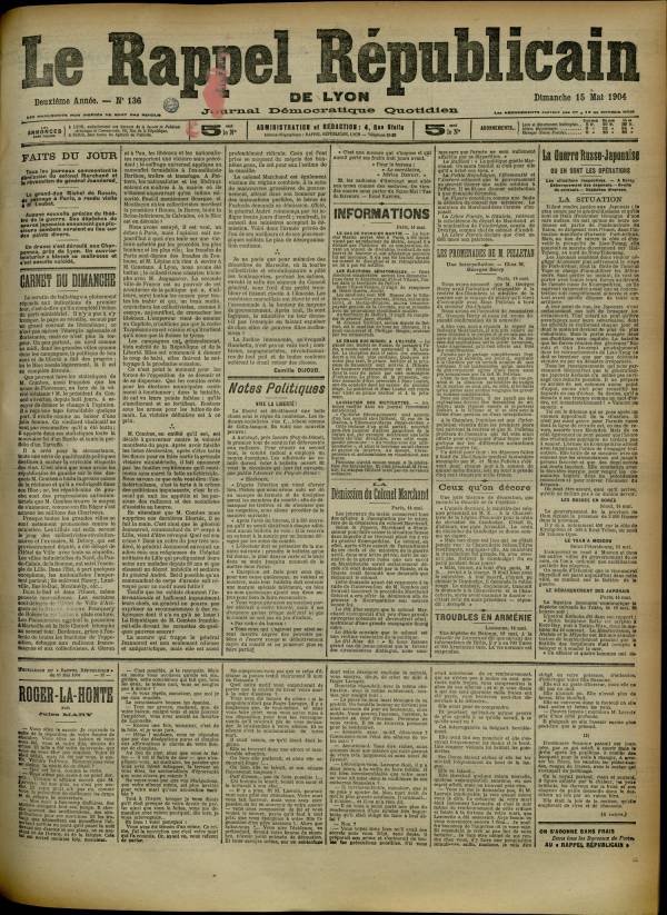 
						Affichage en mode lecture de la page
					