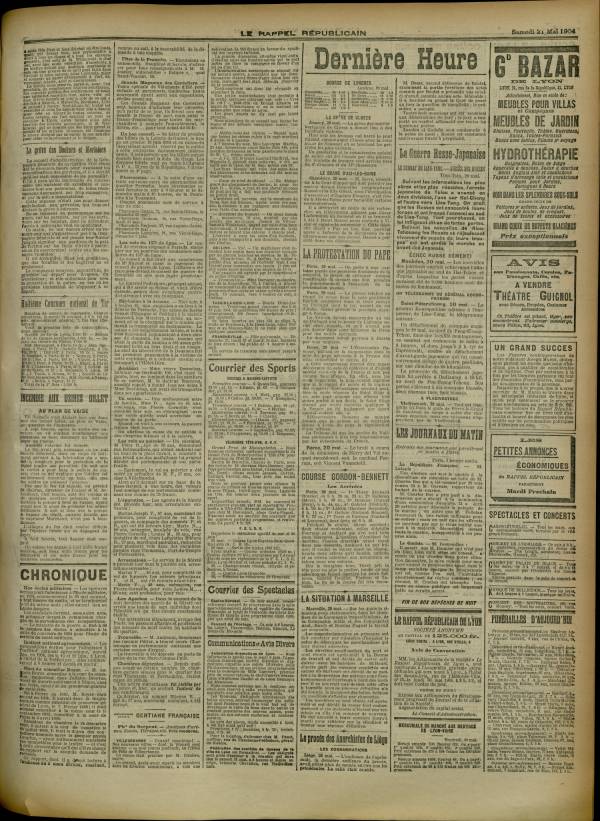 
						Affichage en mode lecture de la page
					