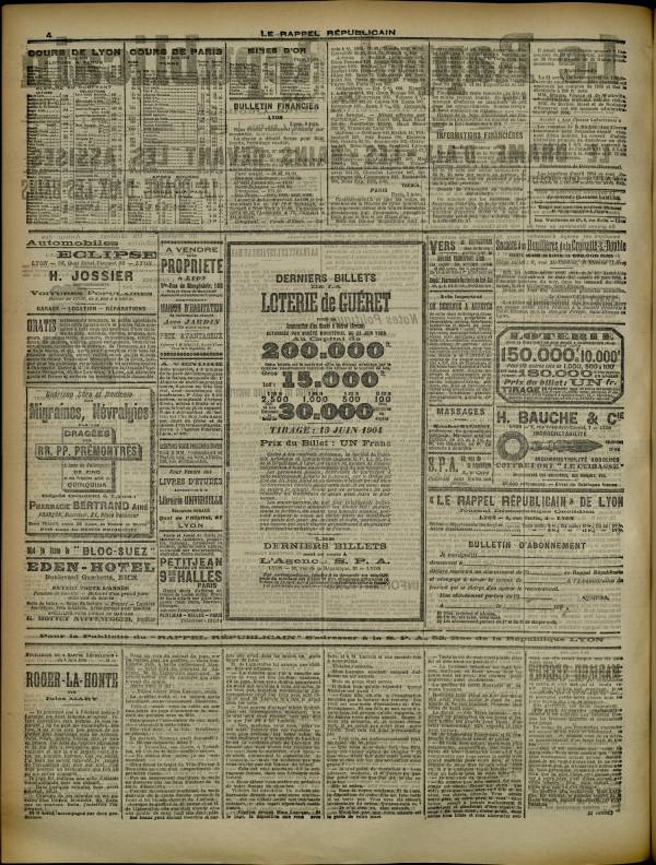 
						Affichage en mode lecture de la page
					