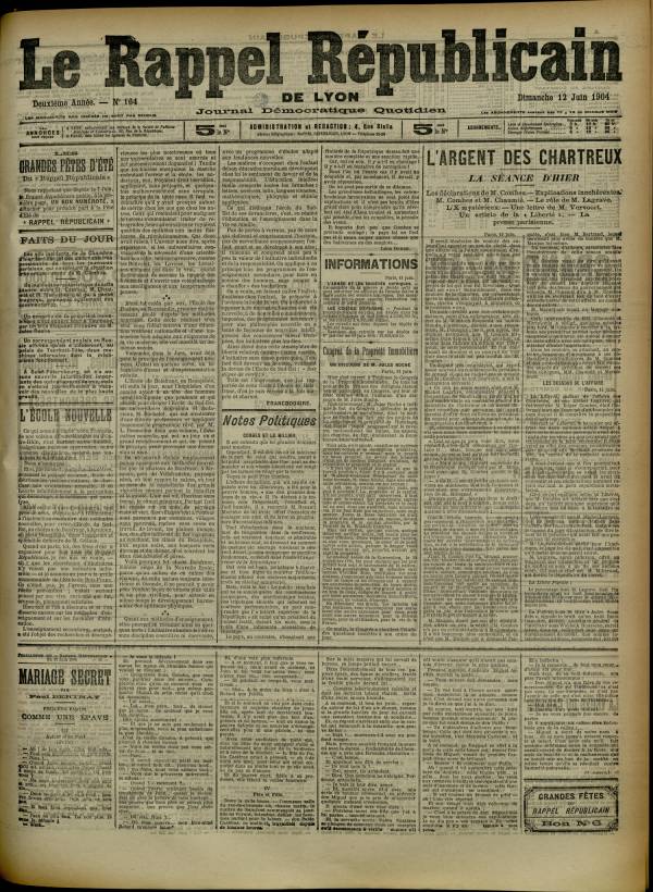 
						Affichage en mode lecture de la page
					