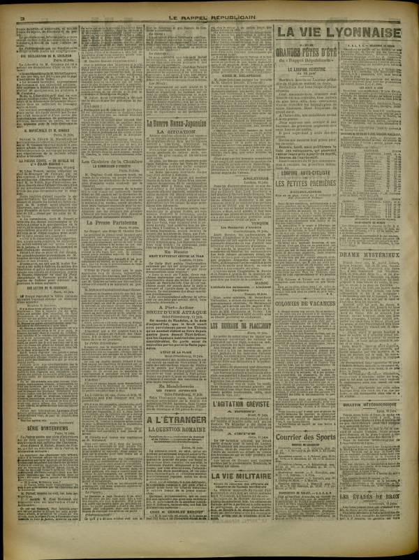 
						Affichage en mode lecture de la page
					