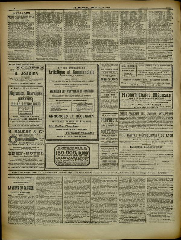 
						Affichage en mode lecture de la page
					