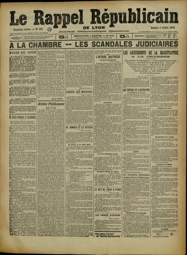 
						Affichage en mode lecture de la page
					