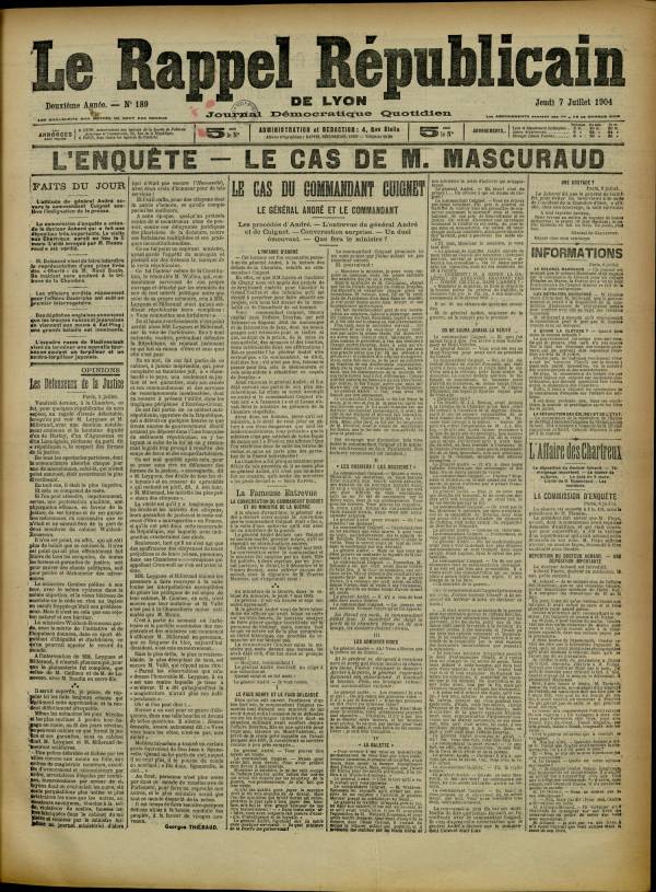 
						Affichage en mode lecture de la page
					