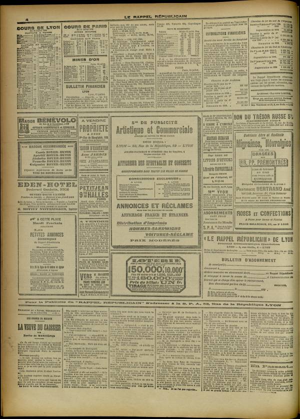 
						Affichage en mode lecture de la page
					