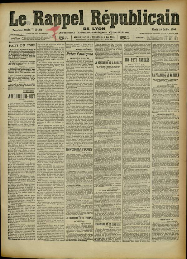 
						Affichage en mode lecture de la page
					