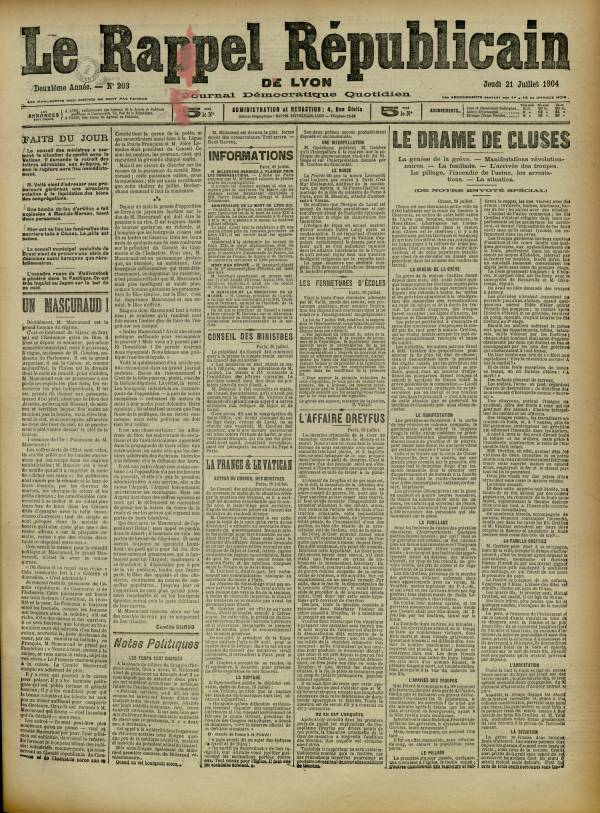 
						Affichage en mode lecture de la page
					