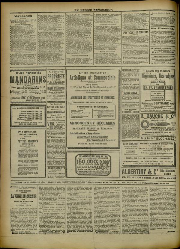 
						Affichage en mode lecture de la page
					