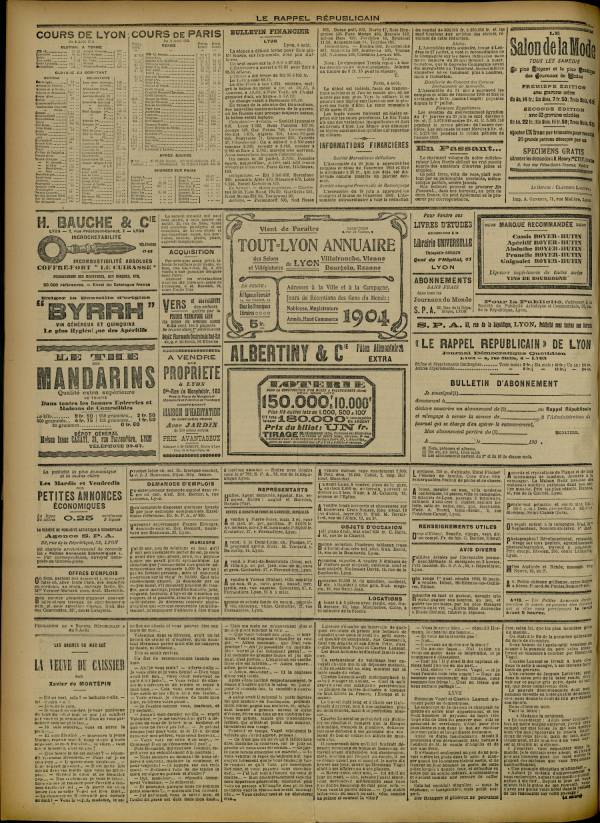 
						Affichage en mode lecture de la page
					