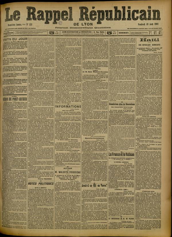 
						Affichage en mode lecture de la page
					