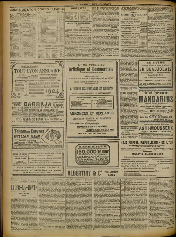 
						Affichage en mode lecture de la page
					