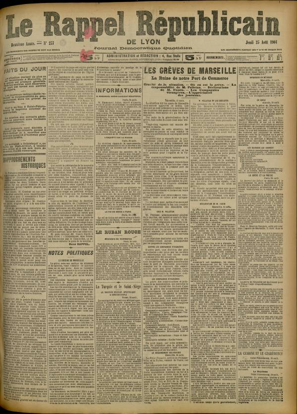 
						Affichage en mode lecture de la page
					