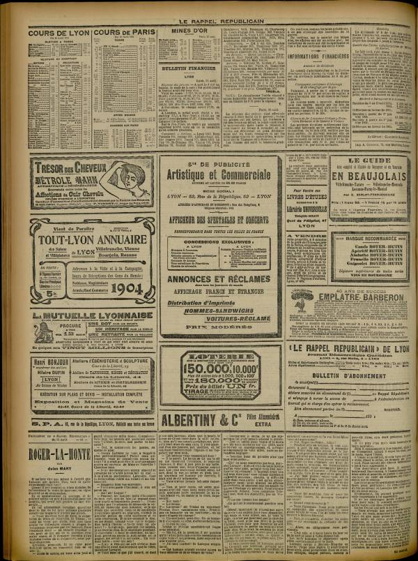 
						Affichage en mode lecture de la page
					