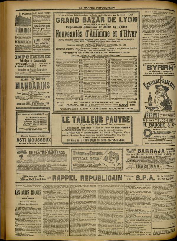 
						Affichage en mode lecture de la page
					