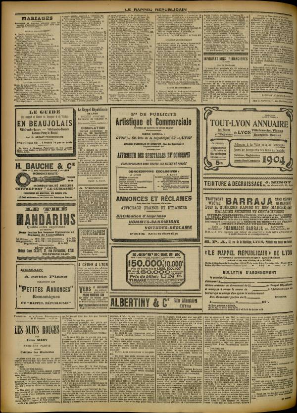 
						Affichage en mode lecture de la page
					