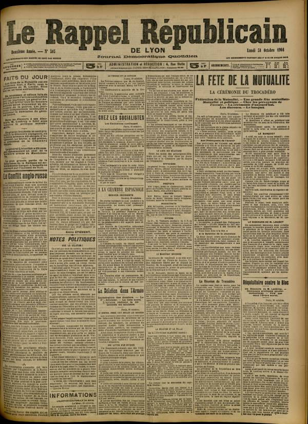 
						Affichage en mode lecture de la page
					