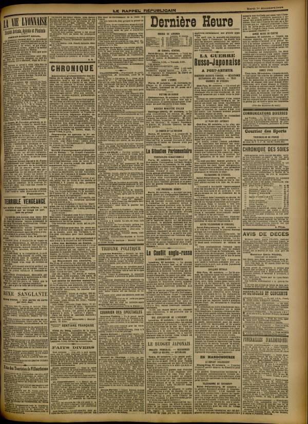 
						Affichage en mode lecture de la page
					