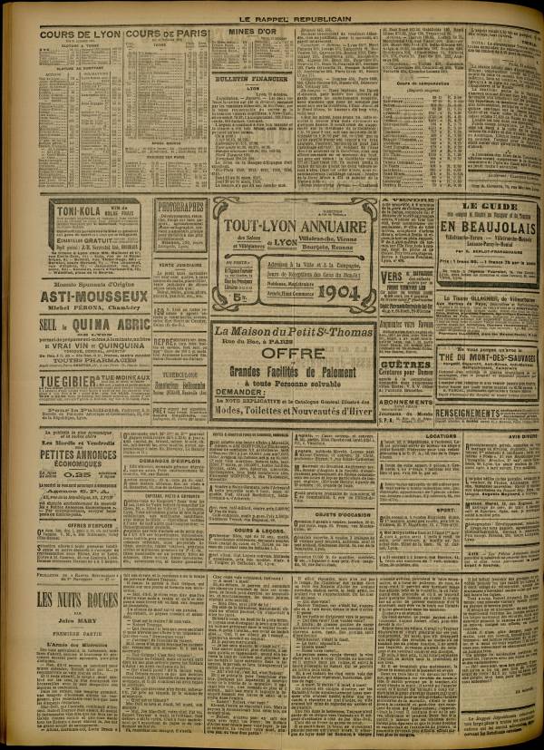 
						Affichage en mode lecture de la page
					