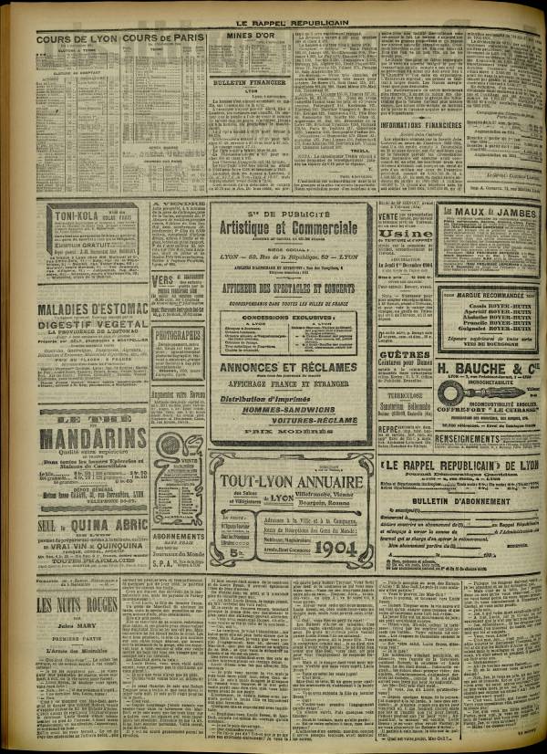 
						Affichage en mode lecture de la page
					