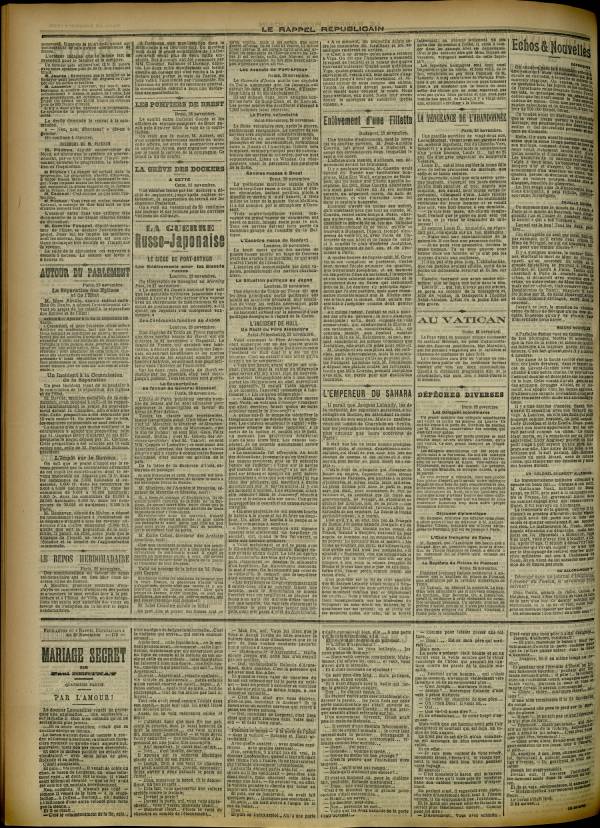 
						Affichage en mode lecture de la page
					