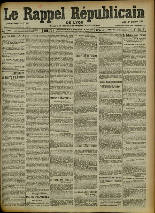 
						Affichage en mode lecture de la page
					