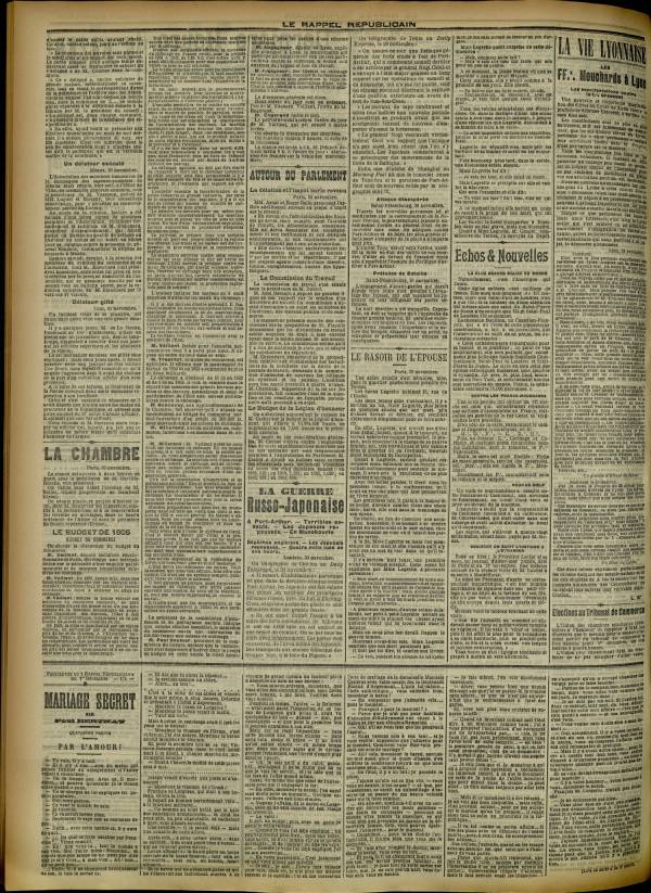 
						Affichage en mode lecture de la page
					