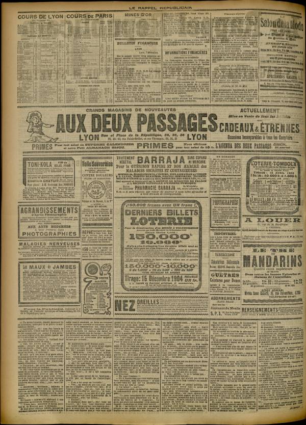 
						Affichage en mode lecture de la page
					