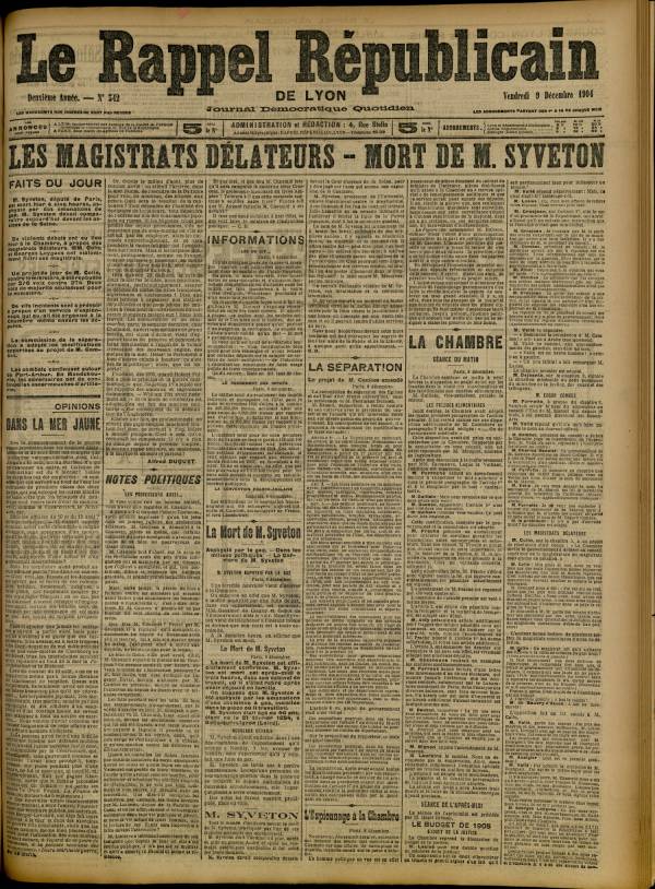 
						Affichage en mode lecture de la page
					