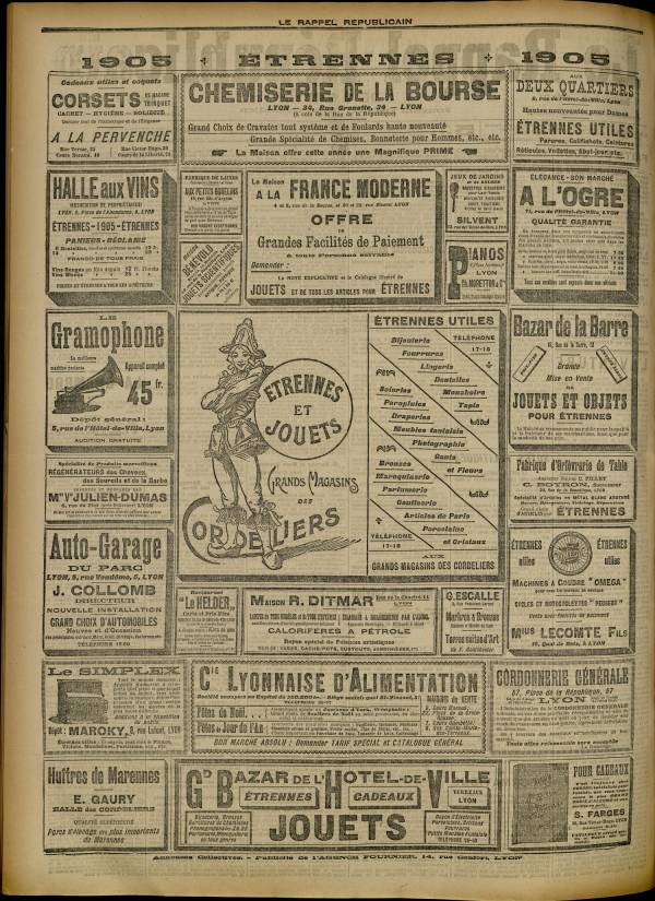 
						Affichage en mode lecture de la page
					