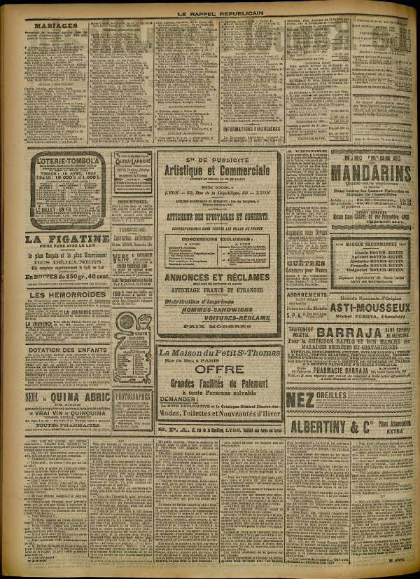 
						Affichage en mode lecture de la page
					