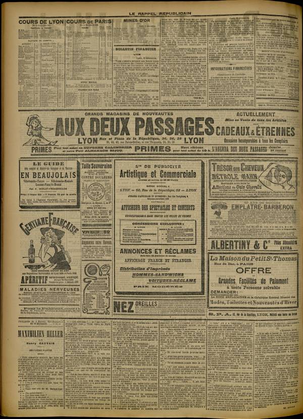 
						Affichage en mode lecture de la page
					