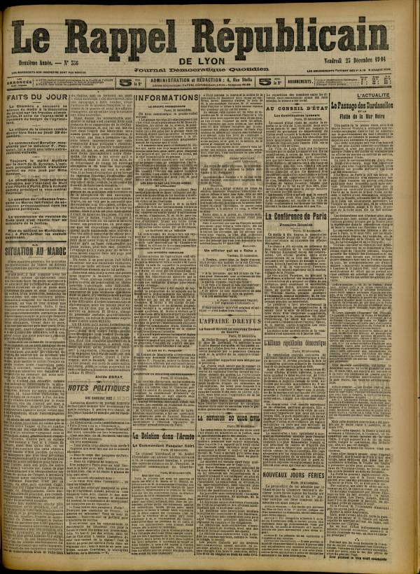 
						Affichage en mode lecture de la page
					