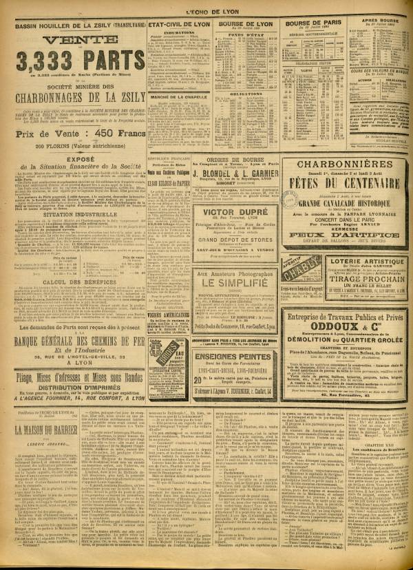 
						Affichage en mode lecture de la page
					