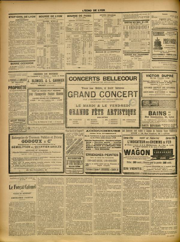 
						Affichage en mode lecture de la page
					