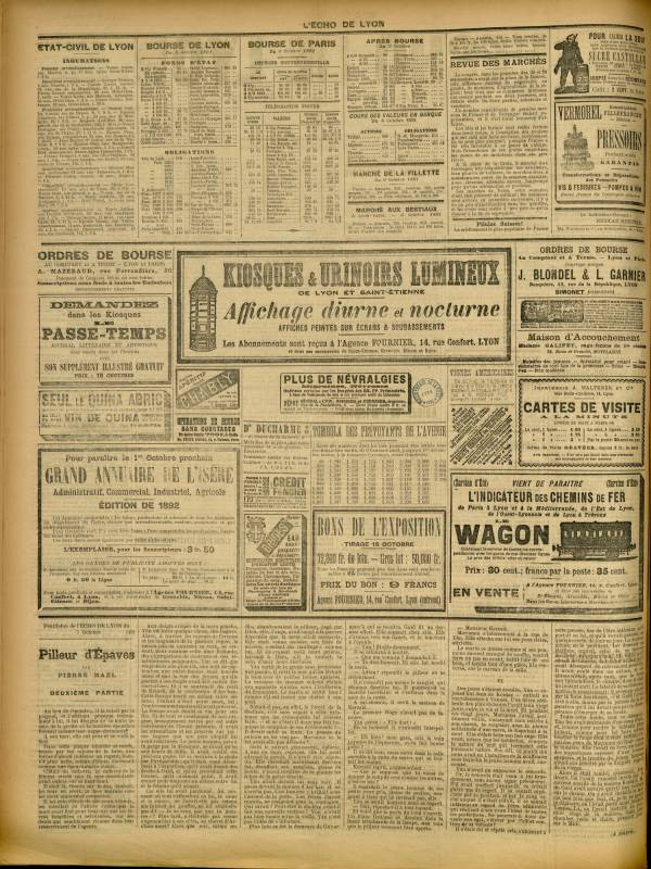 
						Affichage en mode lecture de la page
					