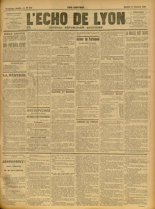 
						Affichage en mode lecture de la page
					