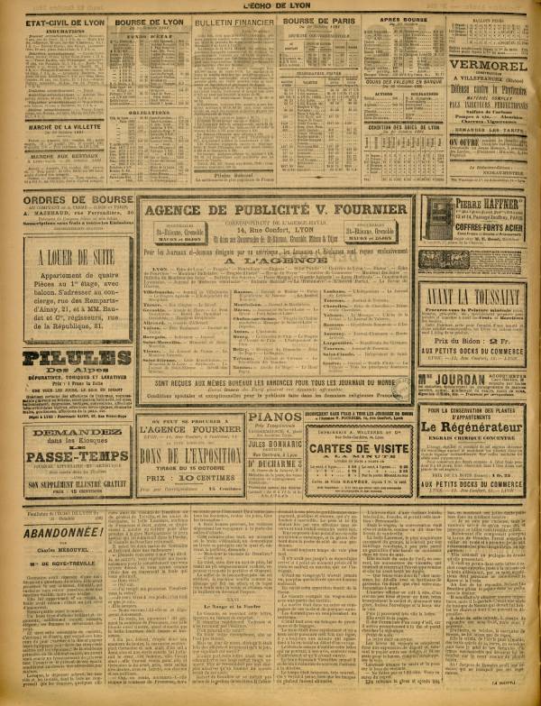 
						Affichage en mode lecture de la page
					