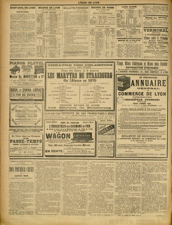 
						Affichage en mode lecture de la page
					