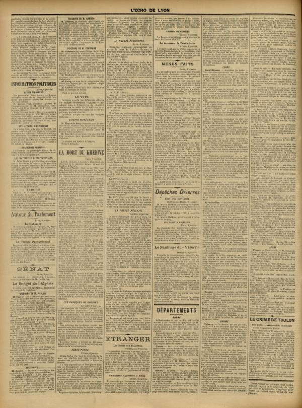 
						Affichage en mode lecture de la page
					