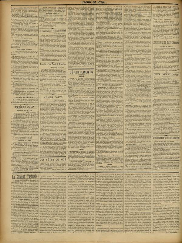 
						Affichage en mode lecture de la page
					