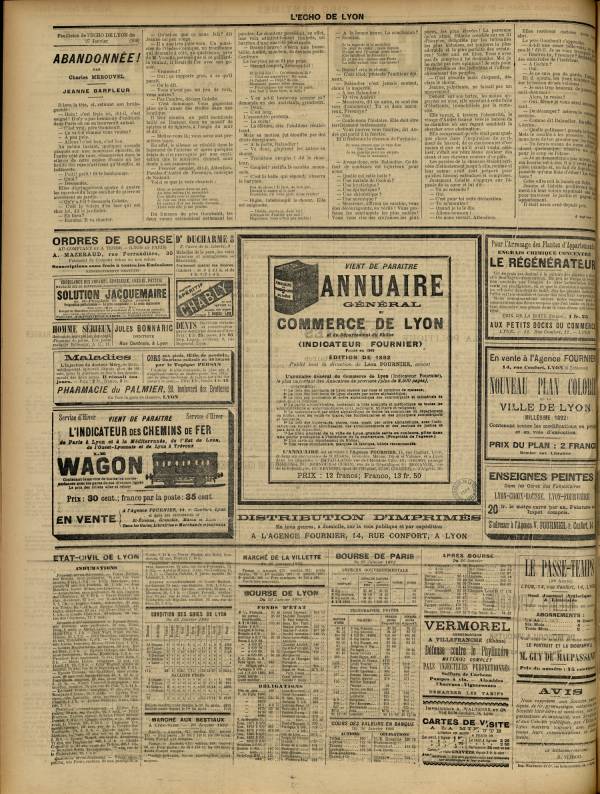 
						Affichage en mode lecture de la page
					