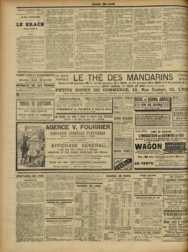
						Affichage en mode lecture de la page
					