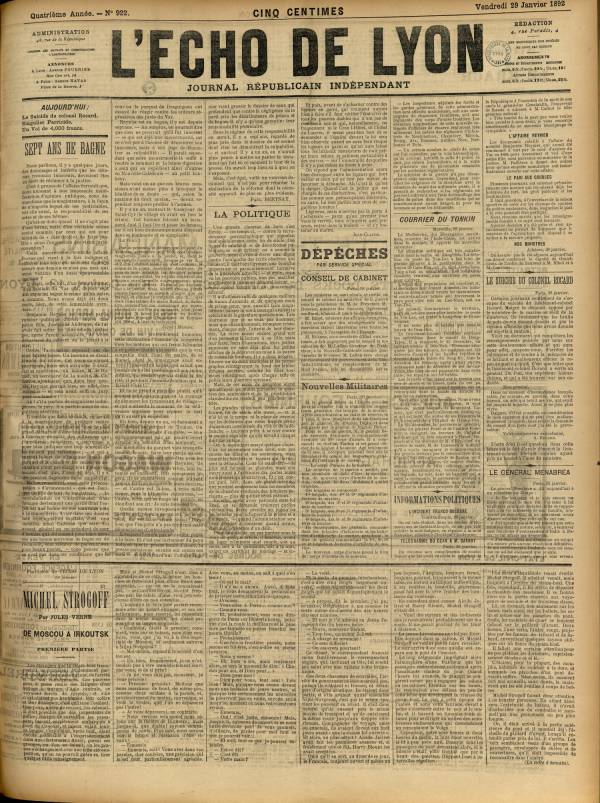 
						Affichage en mode lecture de la page
					