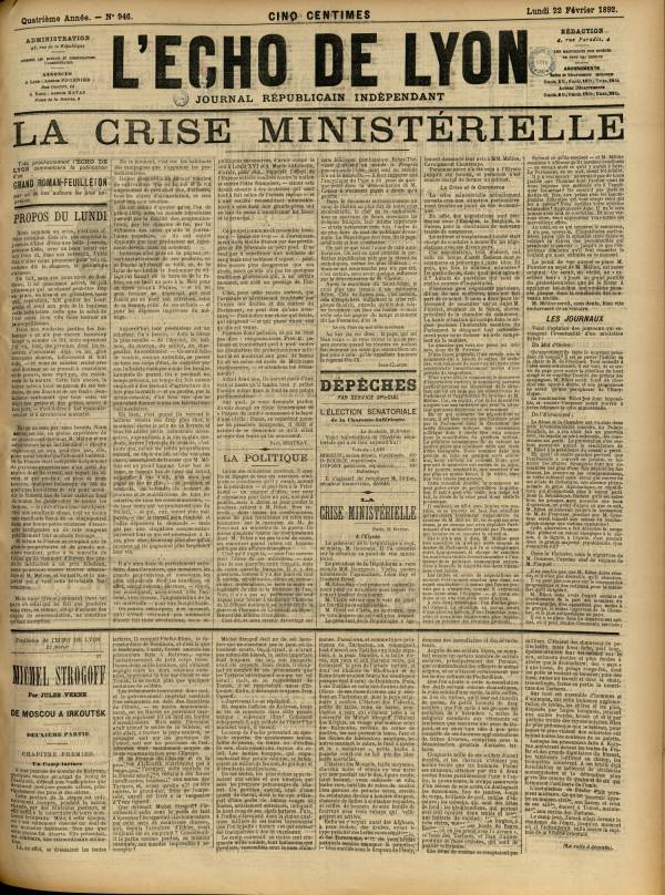 
						Affichage en mode lecture de la page
					