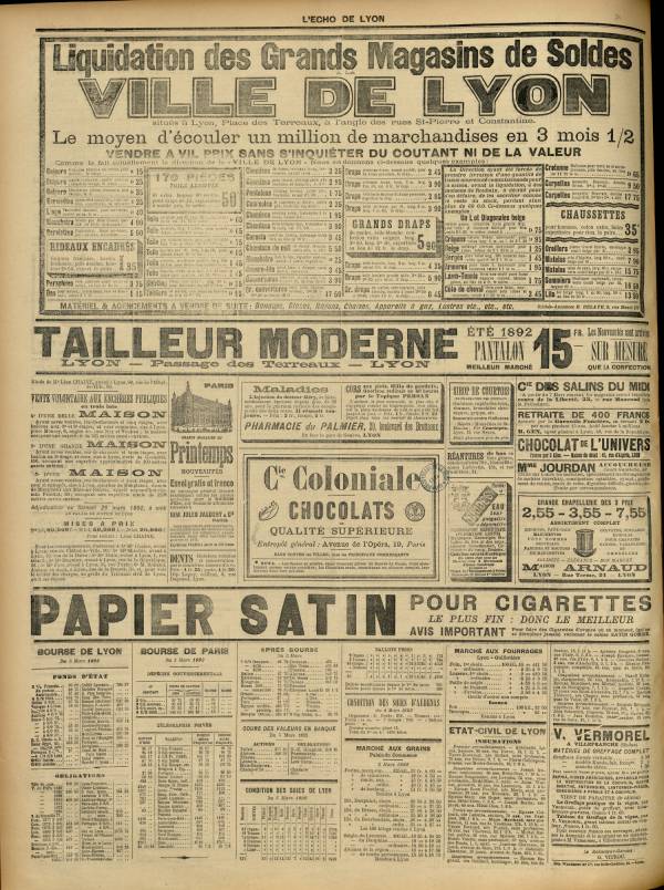 
						Affichage en mode lecture de la page
					